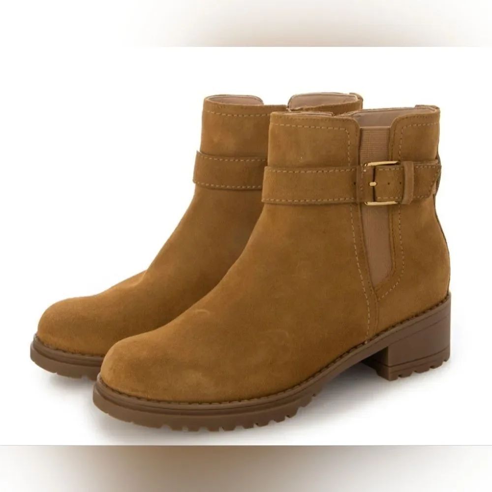 New! Cole Haan Catherine Bootie - Golden Honey Size 7